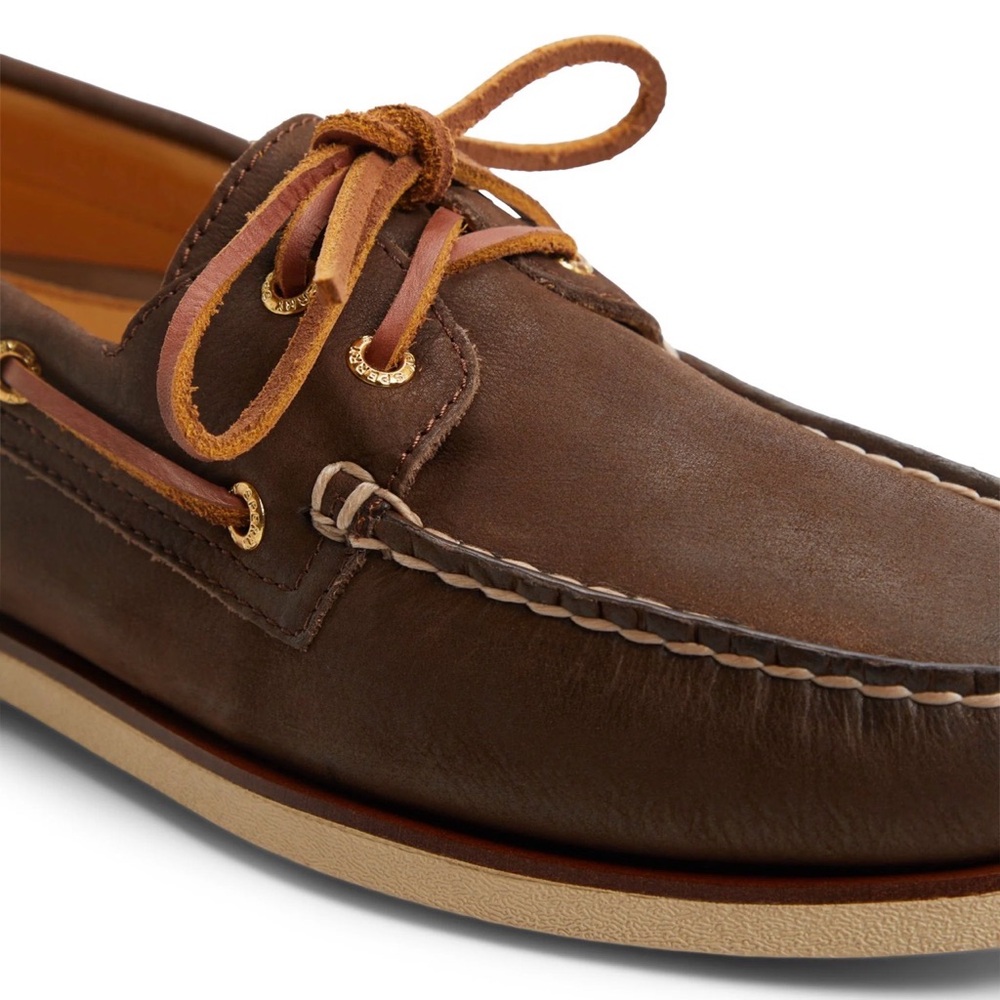 Sperry Gold Cup 2-Eye Boat Shoe - Dark Brown - Picture 5 of 6